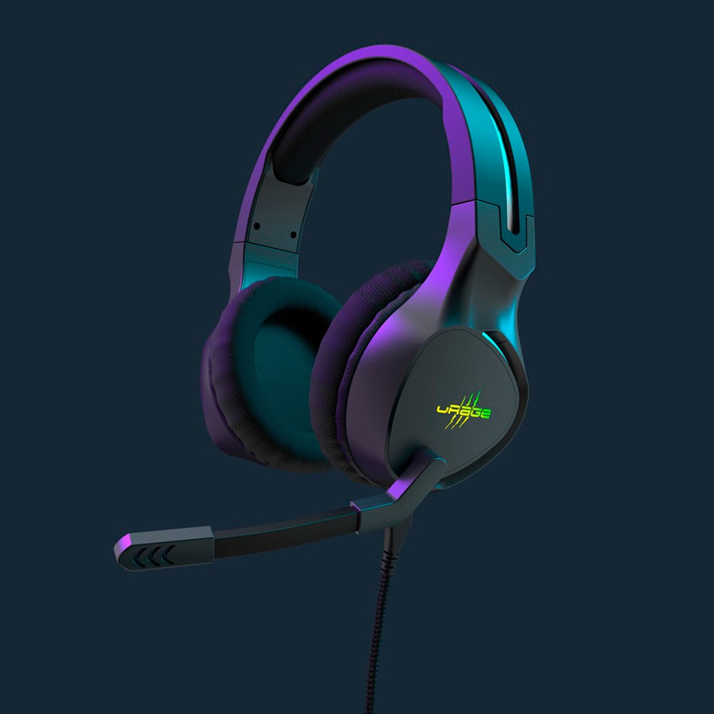 Casti Gaming HAMA uRage Soundz 710 7.1 V2, USB, negru