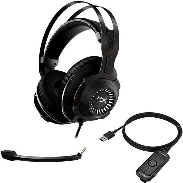 Casti Gaming HyperX Cloud Revolver 7.1, surround, 3.5mm, negru