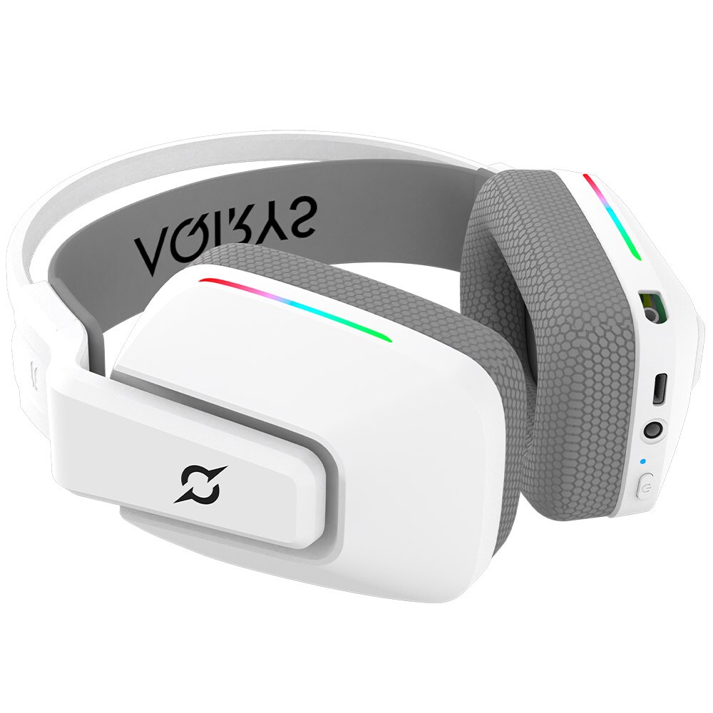 Casti Gaming Wireless AQIRYS Alya, multiplatforma, 3D Stereo, alb
