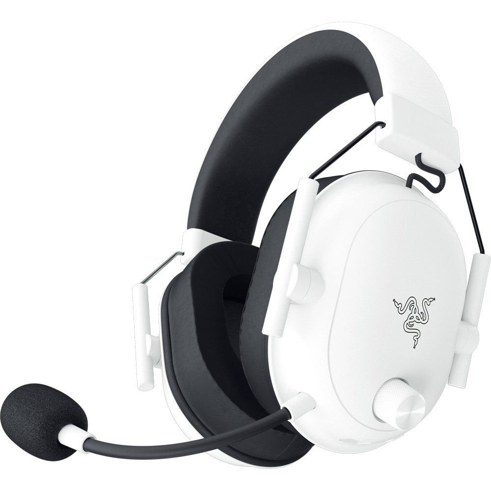Casti gaming Wireless RAZER Blackshark V2 HyperSpeed, Spatial Audio, multiplatforma, alb