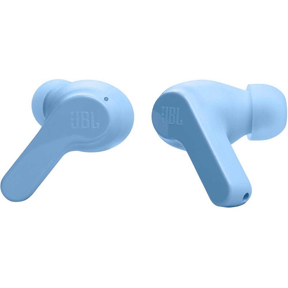 Casti JBL Wave Beam, True wireless, Bluetooth, In-ear, Microfon, albastru