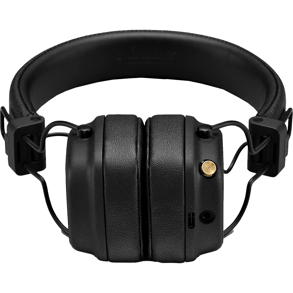 Casti MARSHALL Major IV, Bluetooth, On-ear, Microfon, Incarcare Wireless, Black