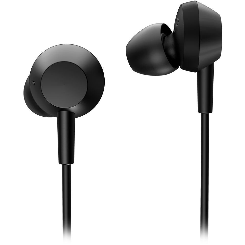 Casti PHILIPS TAE5008BK/00, Cu fir, In-ear, Microfon, USB-C, negru