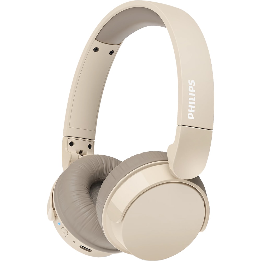 Casti PHILIPS TAH3209BG/00, Bluetooth, On-Ear, Microfon, bej