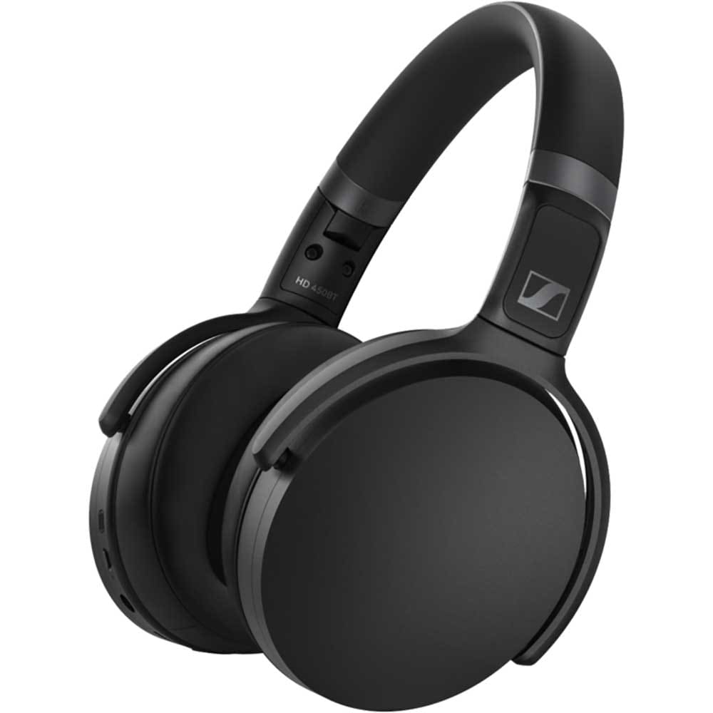 Casti SENNHEISER HD 450BT, Bluetooth, On-Ear, Microfon, Noise Cancelling, negru
