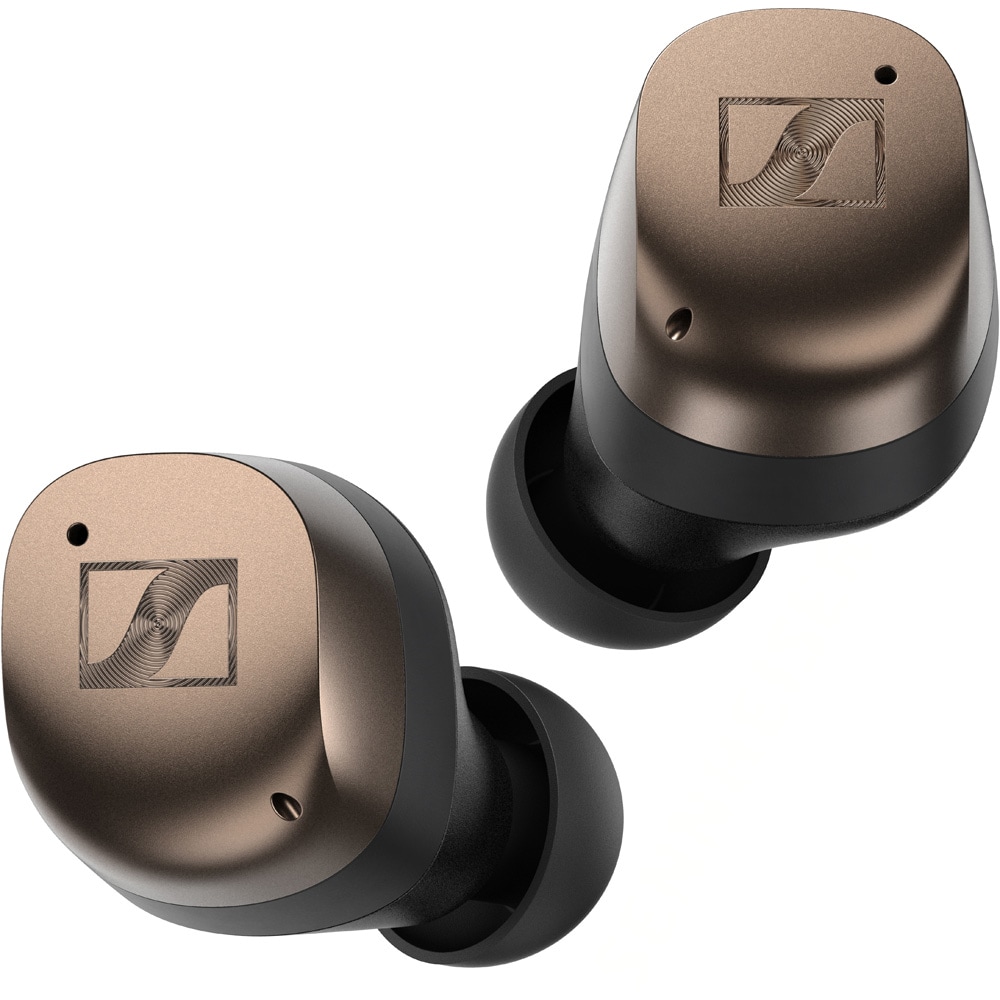 Casti SENNHEISER Momentum True Wireless 4, Bluetooth, In-Ear, Microfon, Carcasa Incarcare Wireless, Noise Cancelling, Black Copper