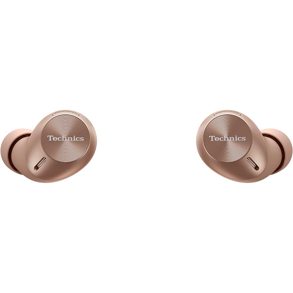 Casti TECHNICS EAH-AZ40M2EN, True Wireless, Bluetooth, In-ear, Microfon, Noise Cancelling, auriu