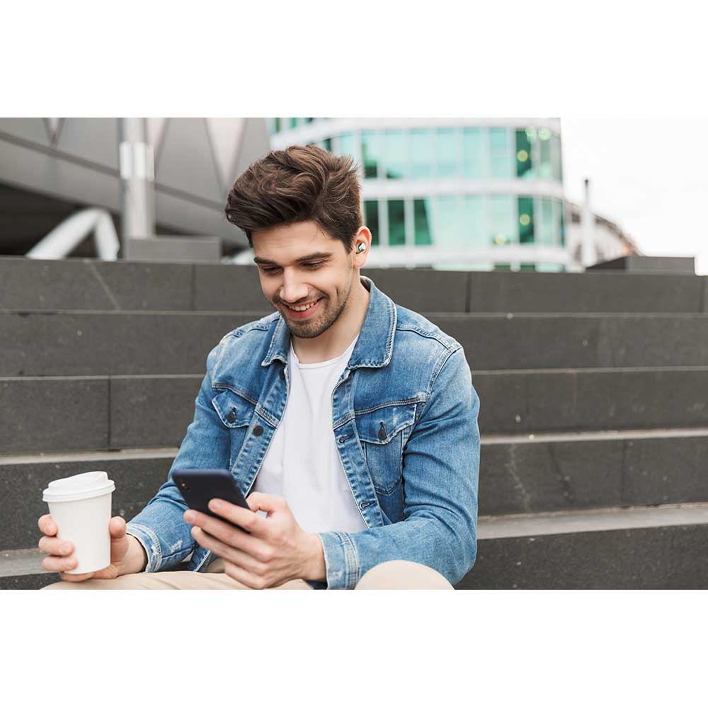 Casti TECHNICS EAH-AZ40M2ES, True Wireless, Bluetooth, In-ear, Microfon, Noise Cancelling, argintiu