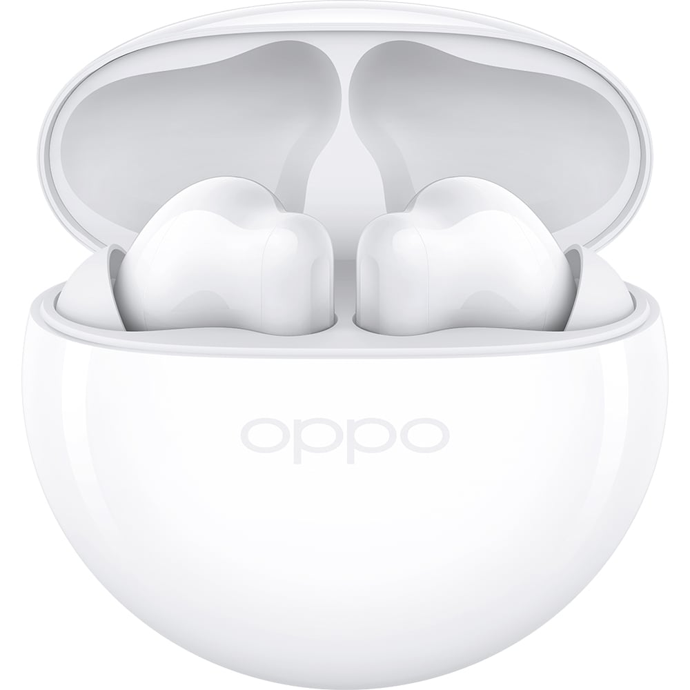 Casti OPPO Enco Buds2, True Wireless, Bluetooth, In-Ear, Microfon, alb