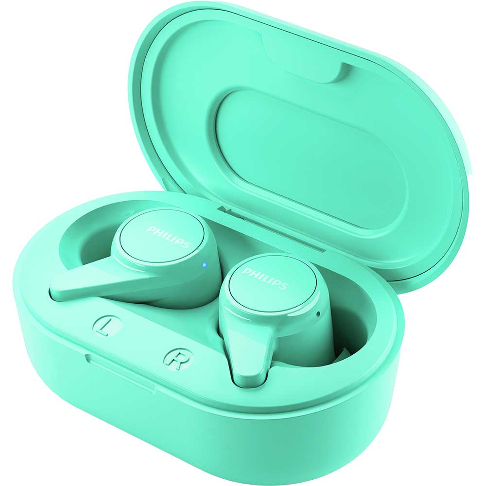 Casti PHILIPS TAT1207BL/00, True Wireless, Bluetooth, In-ear, Microfon, albastru