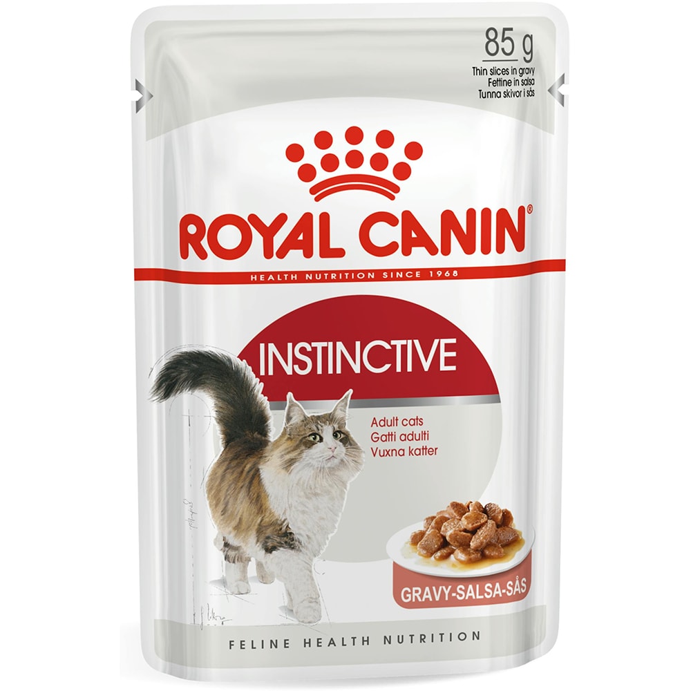 Hrana umeda pentru pisici ROYAL CANIN FHN Instinctive, Adult, Mix in sos, 12 x 85g