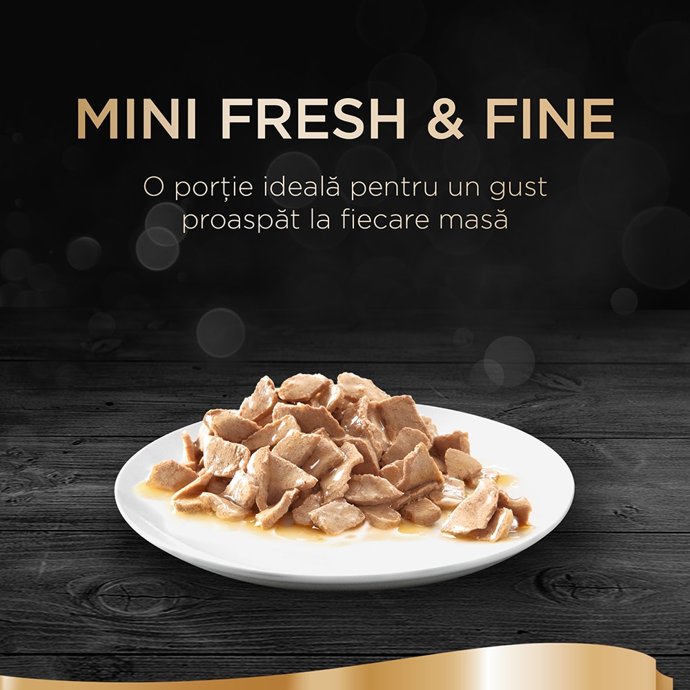 Hrana umeda pentru pisici SHEBA Fresh & Fine, Adult, Mix in sos, 50 x 50g