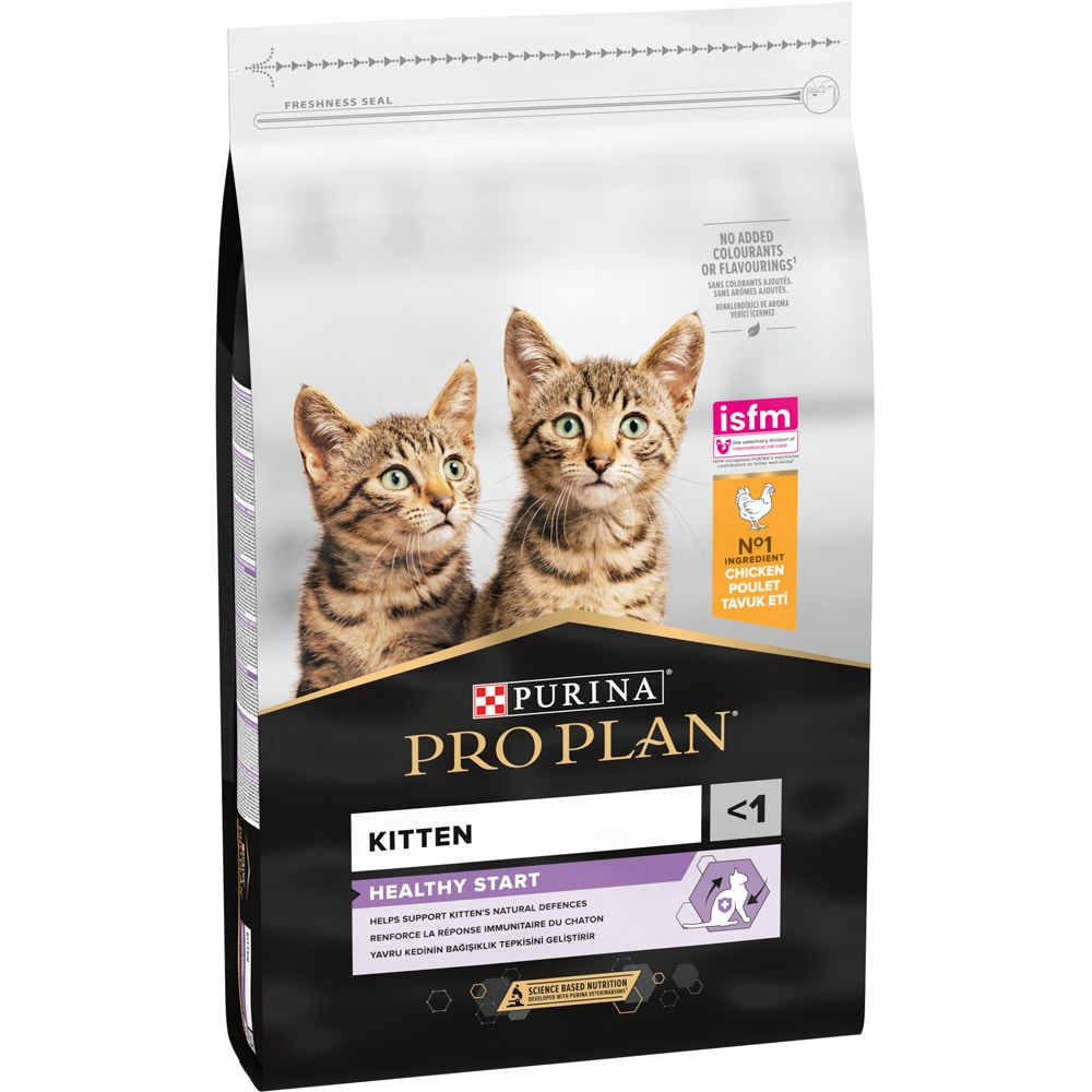 Hrana uscata pentru pisici PURINA PRO PLAN Healthy Start, Junior, Pui, 10 kg