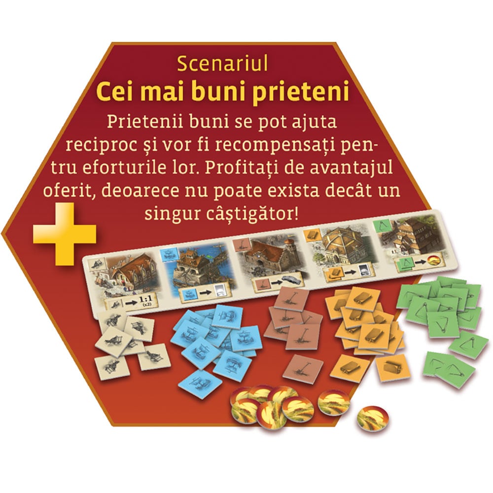 Joc de societate CATAN Big Box Editia 2025 CATBB25, 10 ani+, 3-6 jucatori