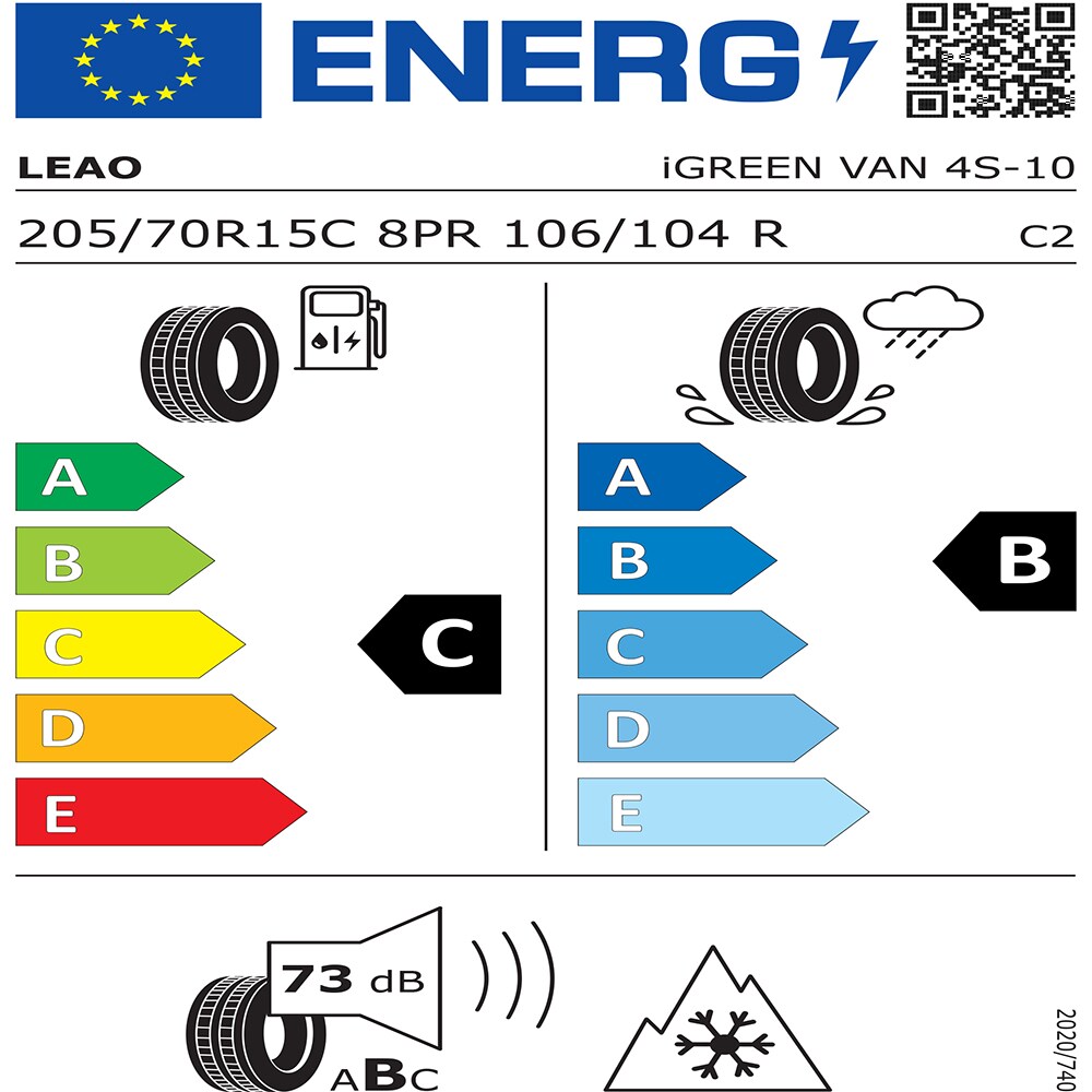 Anvelopa all season LEAO IGreen Van 205/70R15C 106/104R