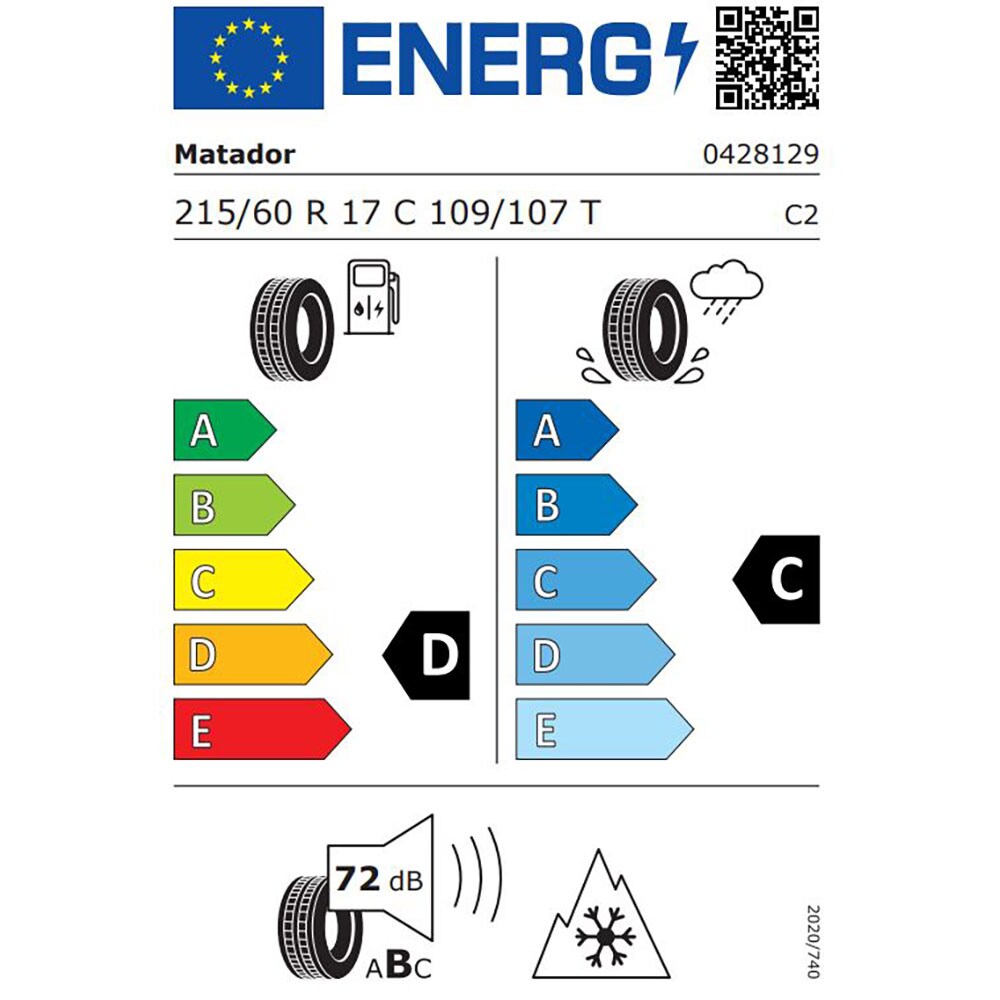 Anvelopa iarna MATADOR Nordicca Van 215/60R17C 109/107T 