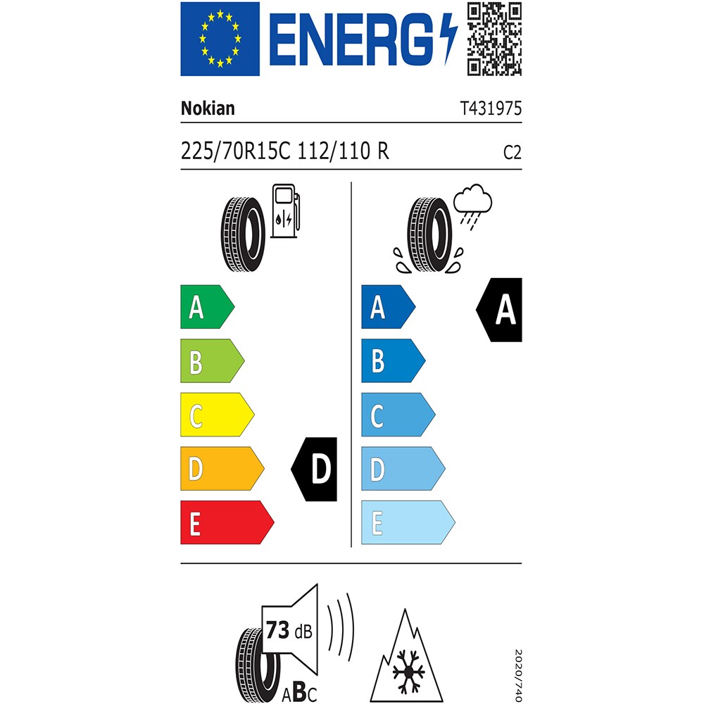 Anvelopa iarna NOKIAN Snowproof C 225/70R15C 112/110R