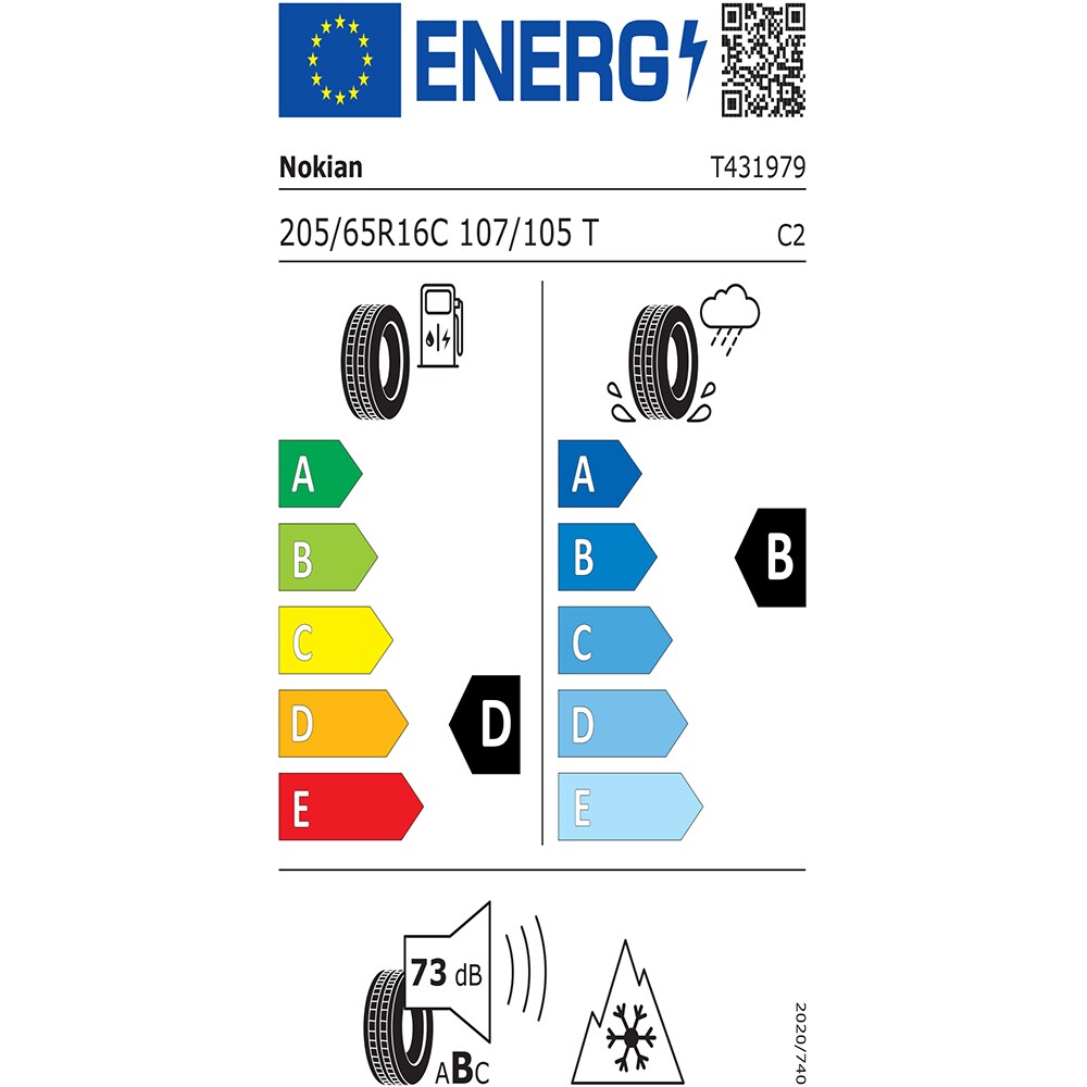 Anvelopa iarna NOKIAN Snowproof C 205/65R16C 107/105T