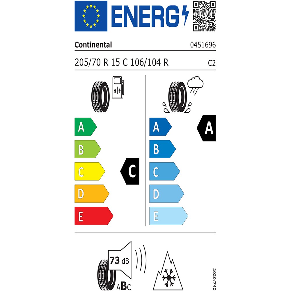 Anvelopa all season CONTINENTAL VanContact 4Season 205/70R15 106/104R