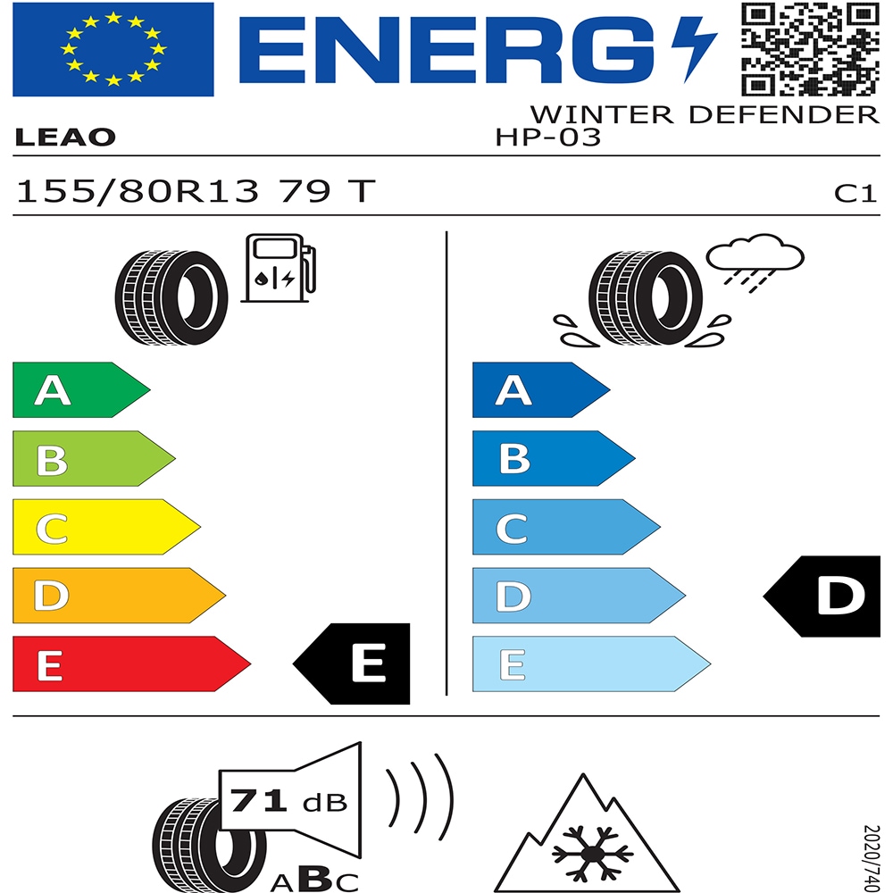 Anvelopa iarna LEAO Winter Defender HP 155/80R13 79T