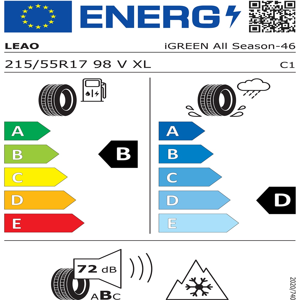Anvelopa all season LEAO IGreen 215/55R17 98V
