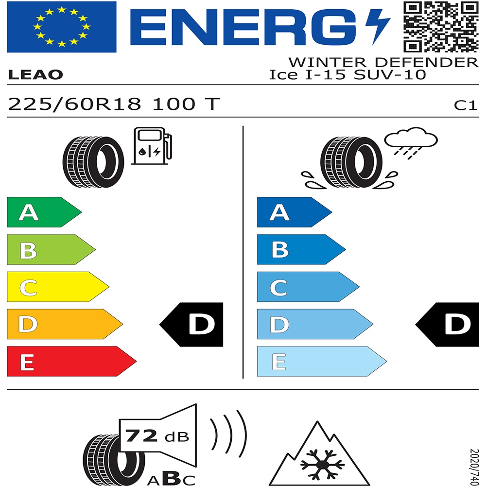 Anvelopa iarna LEAO Winter Defender Ice I-15 SUV 225/60R18 100T