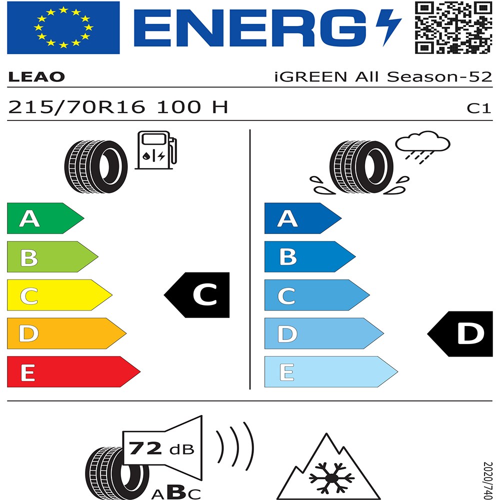Anvelopa all season LEAO IGreen 215/70R16 100H
