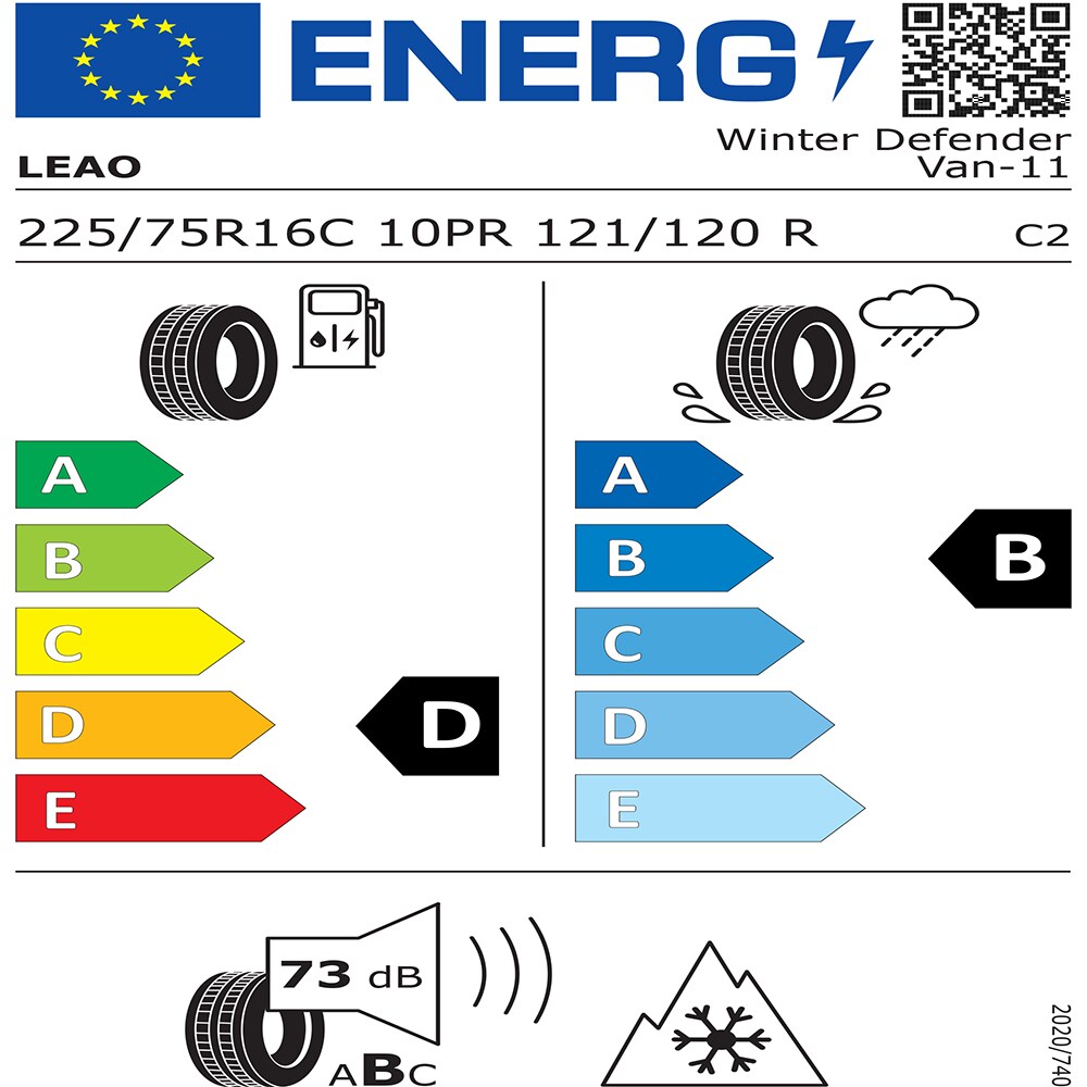Anvelopa iarna LEAO Winter Defender Van 225/75R16C 121/120R