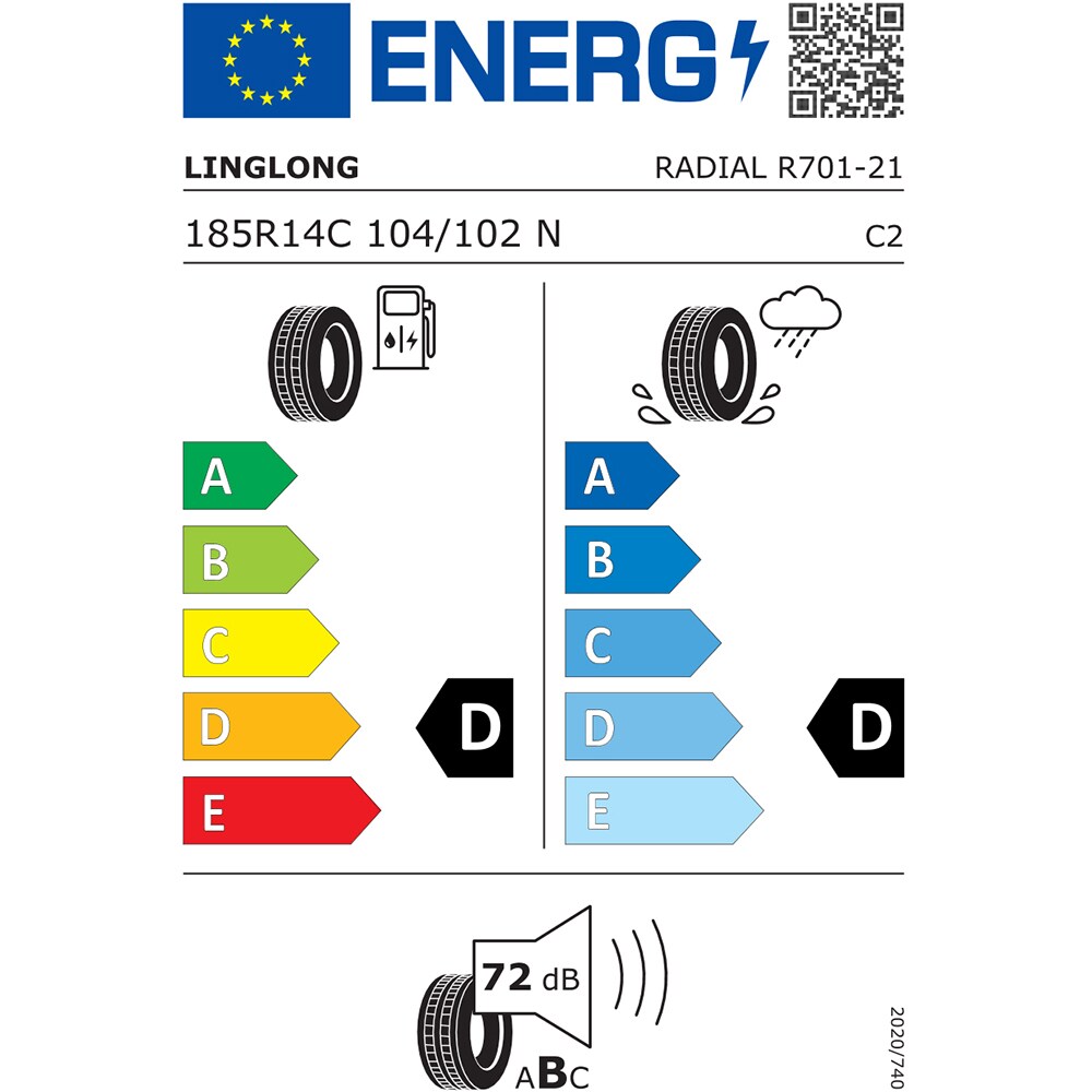 Anvelopa vara LEAO R701 185R14C 104/102N