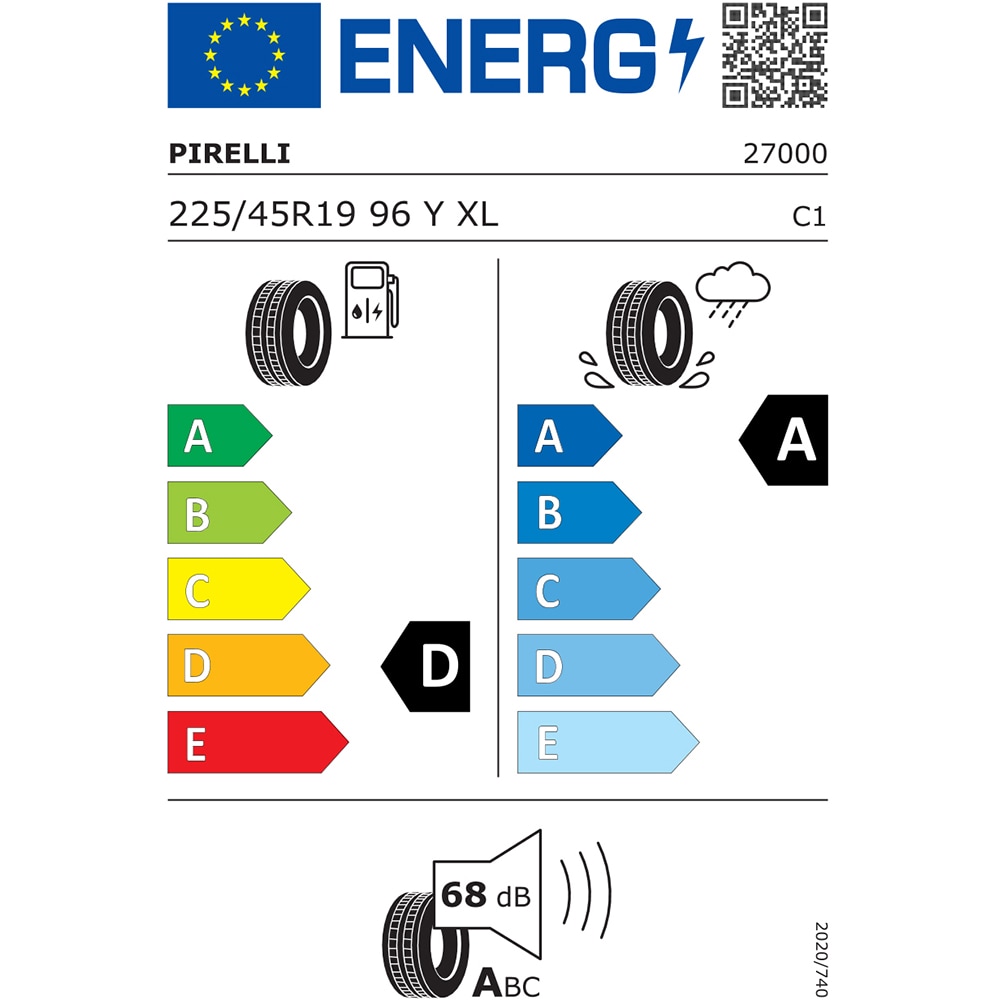 Anvelopa vara PIRELLI P-Zero (PZ4) 225/45R19 96Y XL(*)