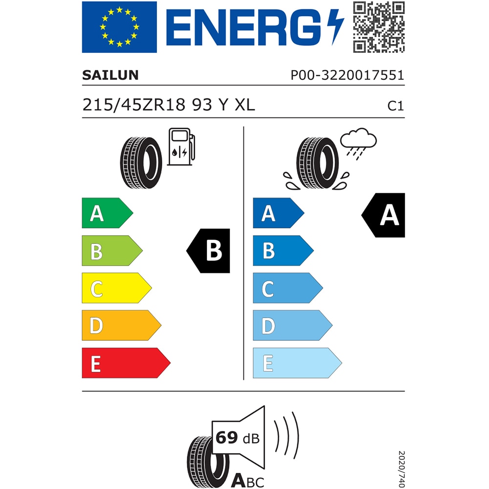 Anvelopa vara SAILUN Atrezzo ZSR 2 215/45R18 93Y