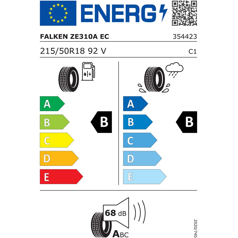 Anvelopa vara FALKEN Ziex ZE310 Ecorun 215/50R18 92V