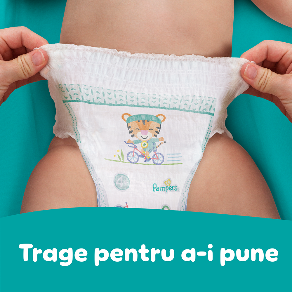 Scutece chilotel PAMPERS Active Baby Pants XXL Box nr 4, Unisex, 9-15 kg, 176 buc