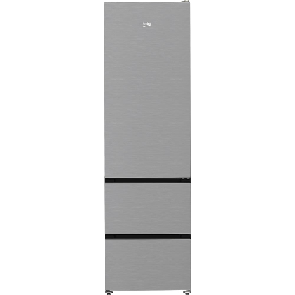 Combina frigorifica BEKO B3RGNA354HXB1, No Frost, 351 l, H 203.5 cm, Clasa E, inox