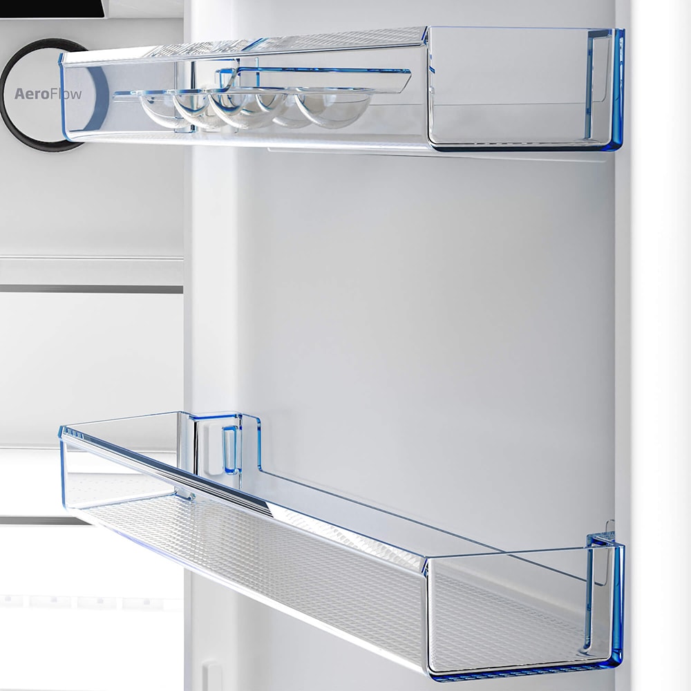 Combina frigorifica BEKO B5RCNA406HXBR, No Frost, 355 l, H 203.5 cm, Clasa C, dark inox