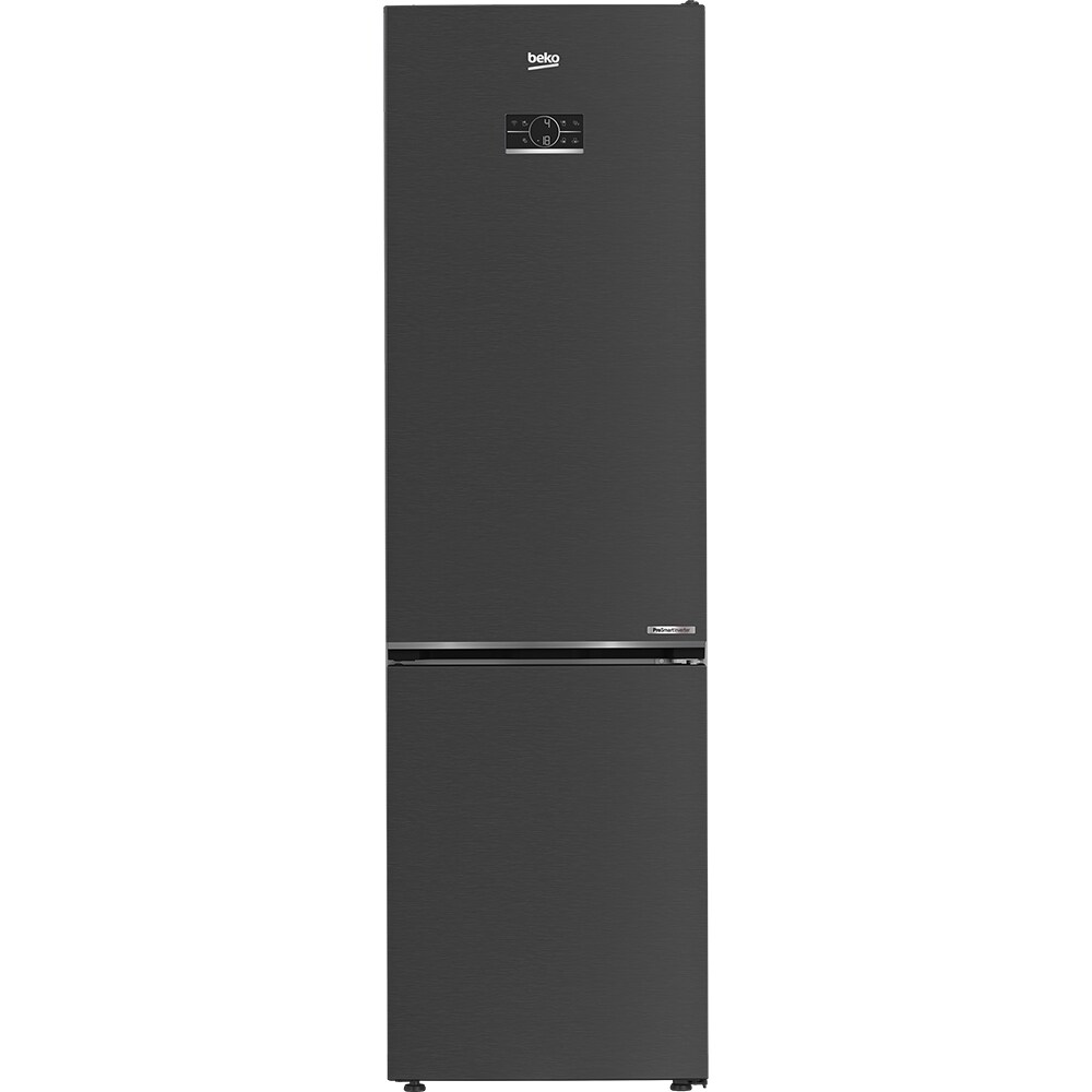 Combina frigorifica BEKO B5RCNA406LXBRW, No Frost, 355 l, H 203 cm, Clasa C, dark inox