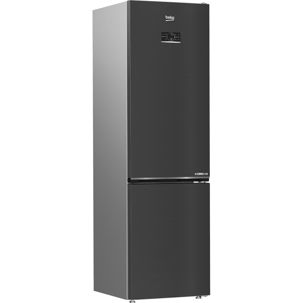 Combina frigorifica BEKO B5RCNA406LXBRW, No Frost, 355 l, H 203 cm, Clasa C, dark inox