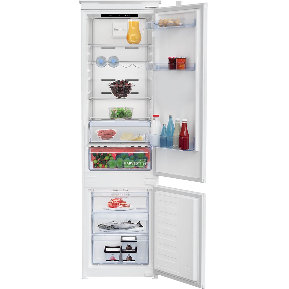 Combina frigorifica incorporabila BEKO BCNA306E5SN, No Frost, 284 l, H 193.5 cm, Clasa D