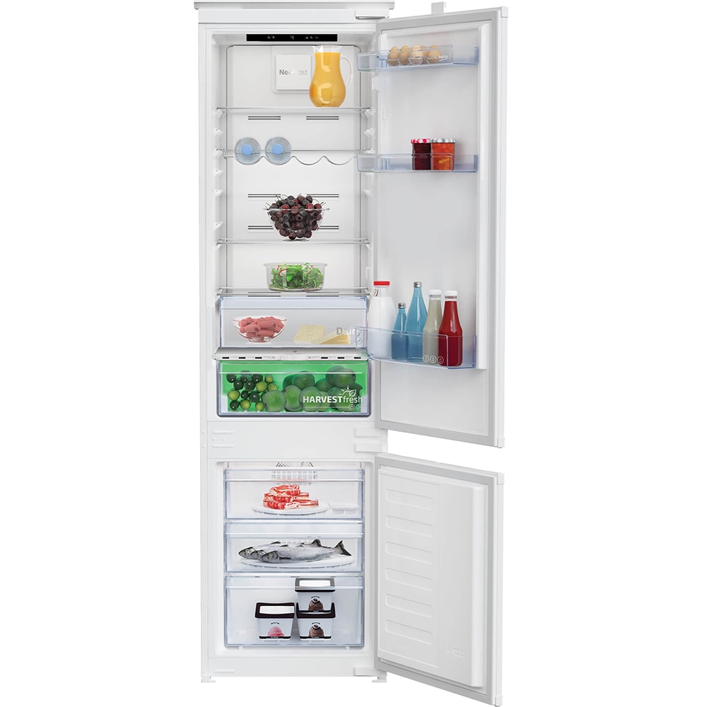Combina frigorifica incorporabila BEKO BCNA306E5SN, No Frost, 284 l, H 193.5 cm, Clasa D
