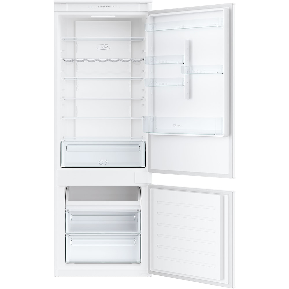 Combina frigorifica incorporabila CANDY CBT7719EW, Total No Frost, 364 l, H 193.5 cm, Clasa E, Wi-Fi