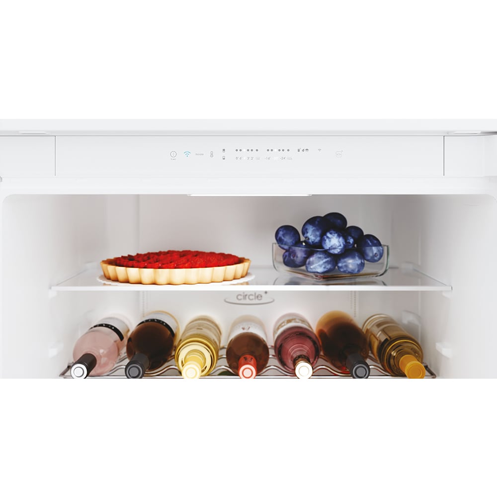 Combina frigorifica incorporabila CANDY CBT7719EW, Total No Frost, 364 l, H 193.5 cm, Clasa E, Wi-Fi