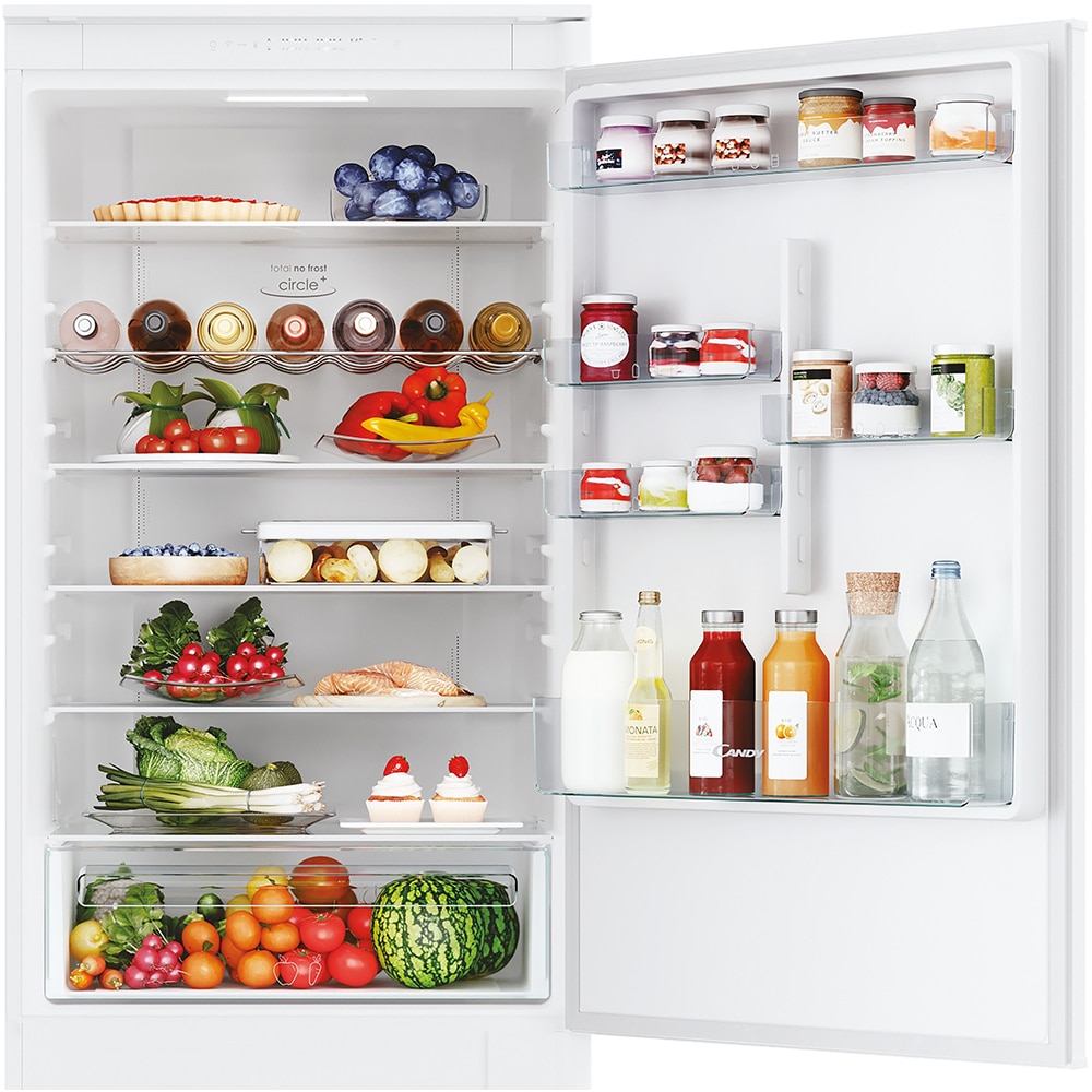 Combina frigorifica incorporabila CANDY CBT7719EW, Total No Frost, 364 l, H 193.5 cm, Clasa E, Wi-Fi