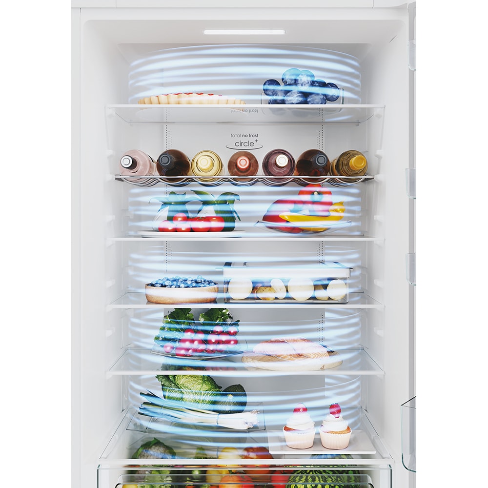 Combina frigorifica incorporabila CANDY CBT7719EW, Total No Frost, 364 l, H 193.5 cm, Clasa E, Wi-Fi