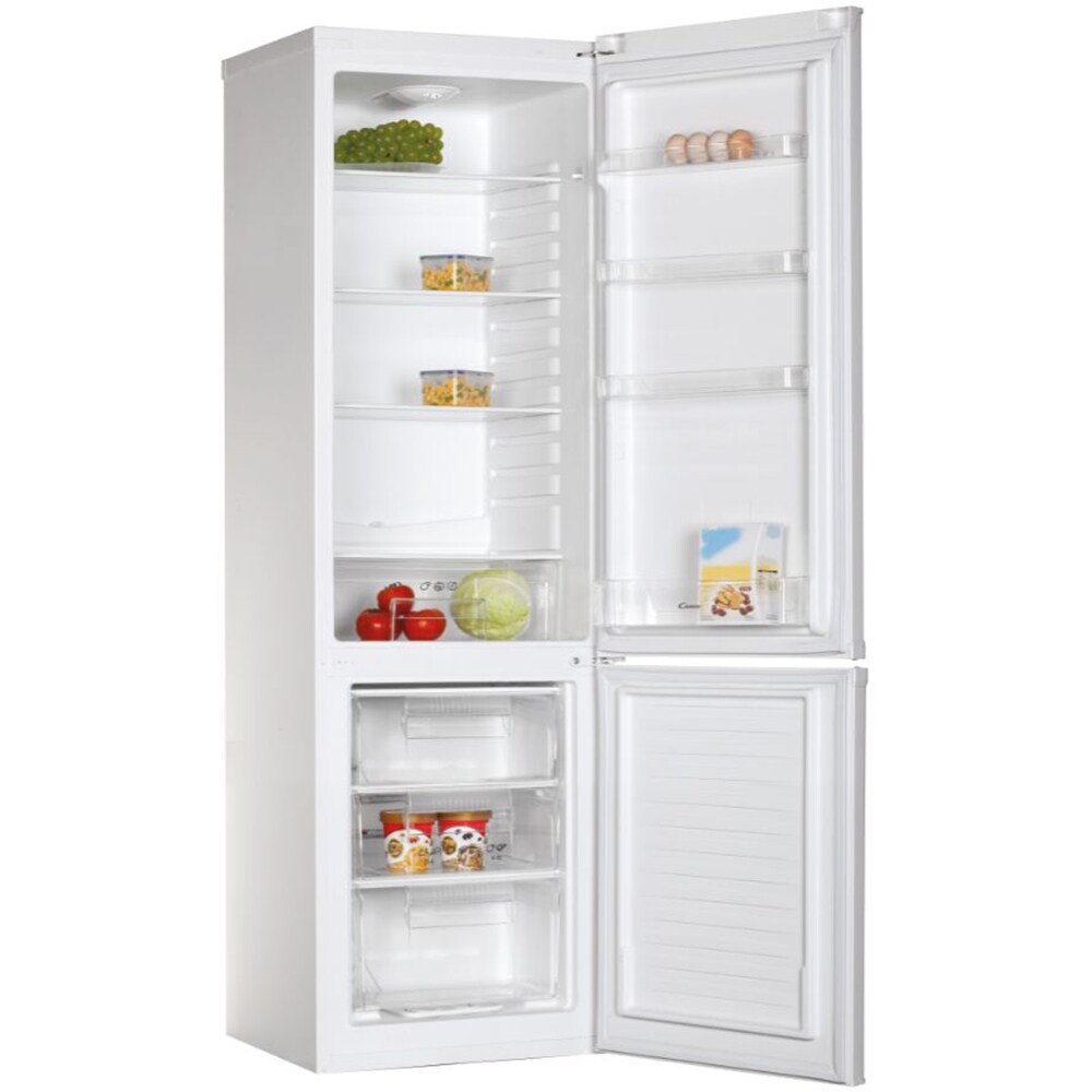 Combina frigorifica CANDY CCG1S518FW, 252 l, H 180 cm, Clasa F, alb