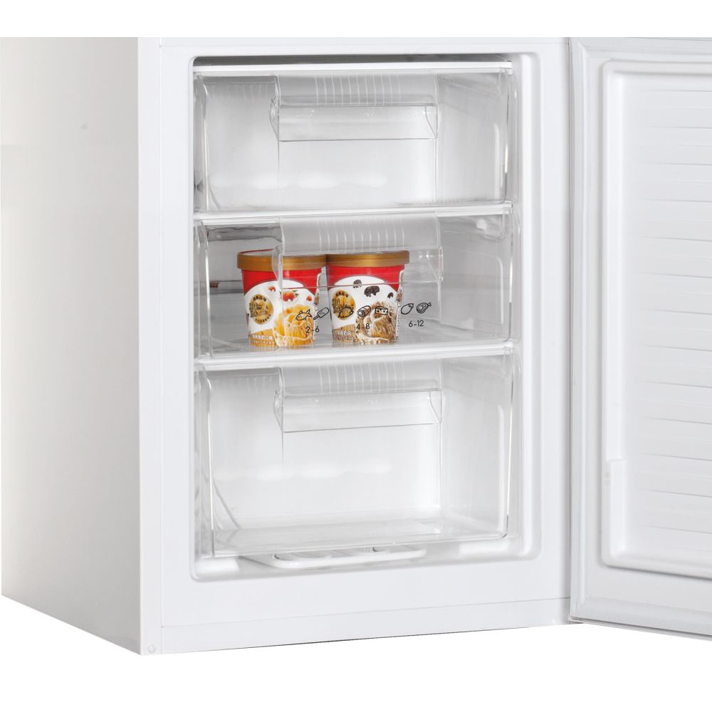 Combina frigorifica CANDY CCG1S518FW, 252 l, H 180 cm, Clasa F, alb