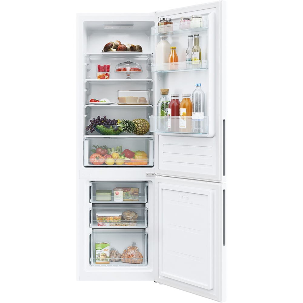 Combina frigorifica CANDY CCT3L517EW, Low Frost, 260 l, H 176 cm, Clasa E, alb