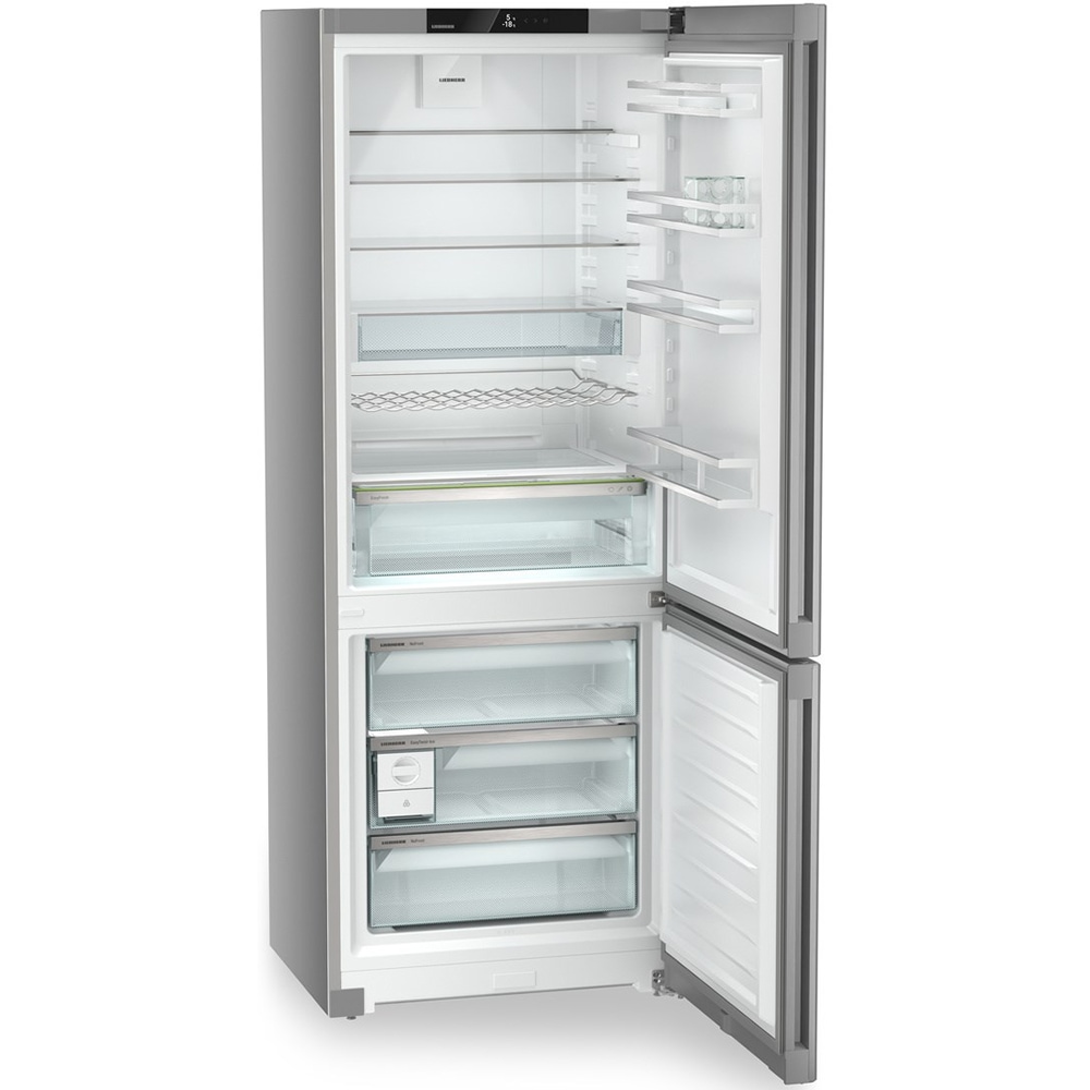 Combina frigorifica LIEBHERR CNsfd 7723 Plus, Duo Cooling, 486 l, H 201.5 cm, Clasa D, argintiu