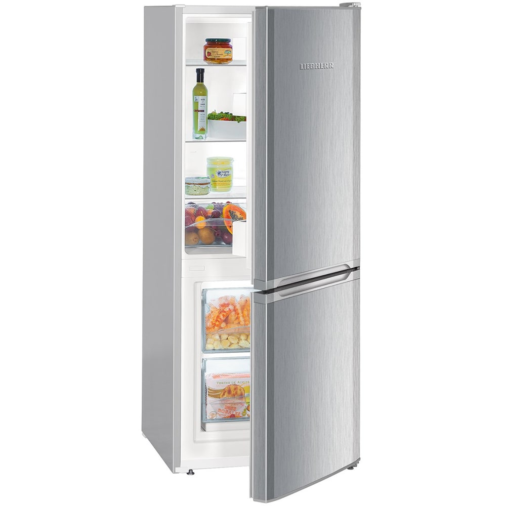 Combina frigorifica LIEBHERR CUele231-26, SmartFrost, 211 l, H 137 cm, Clasa E, argintiu
