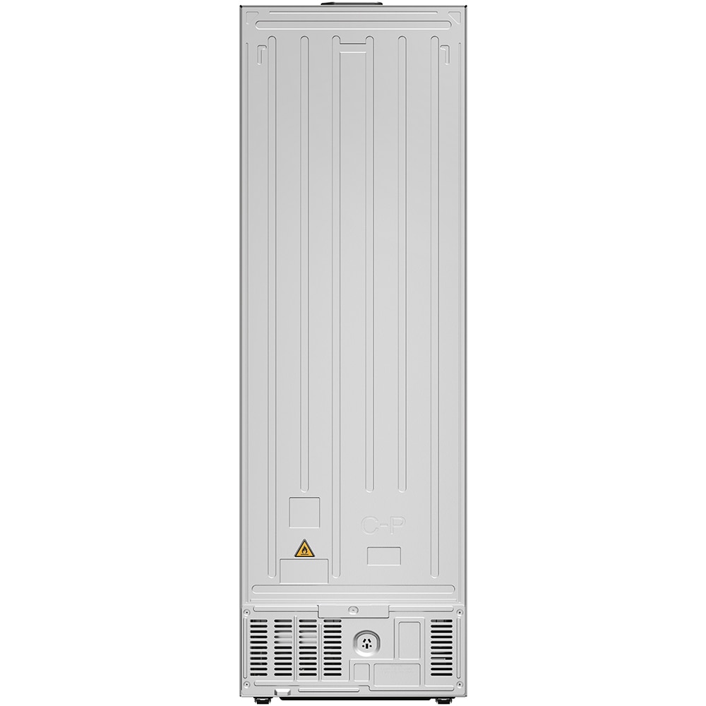 Combina frigorifica CANDY ECN2CQTEX206, Total No Frost, 409 l, H 205 cm, Clasa E, inox