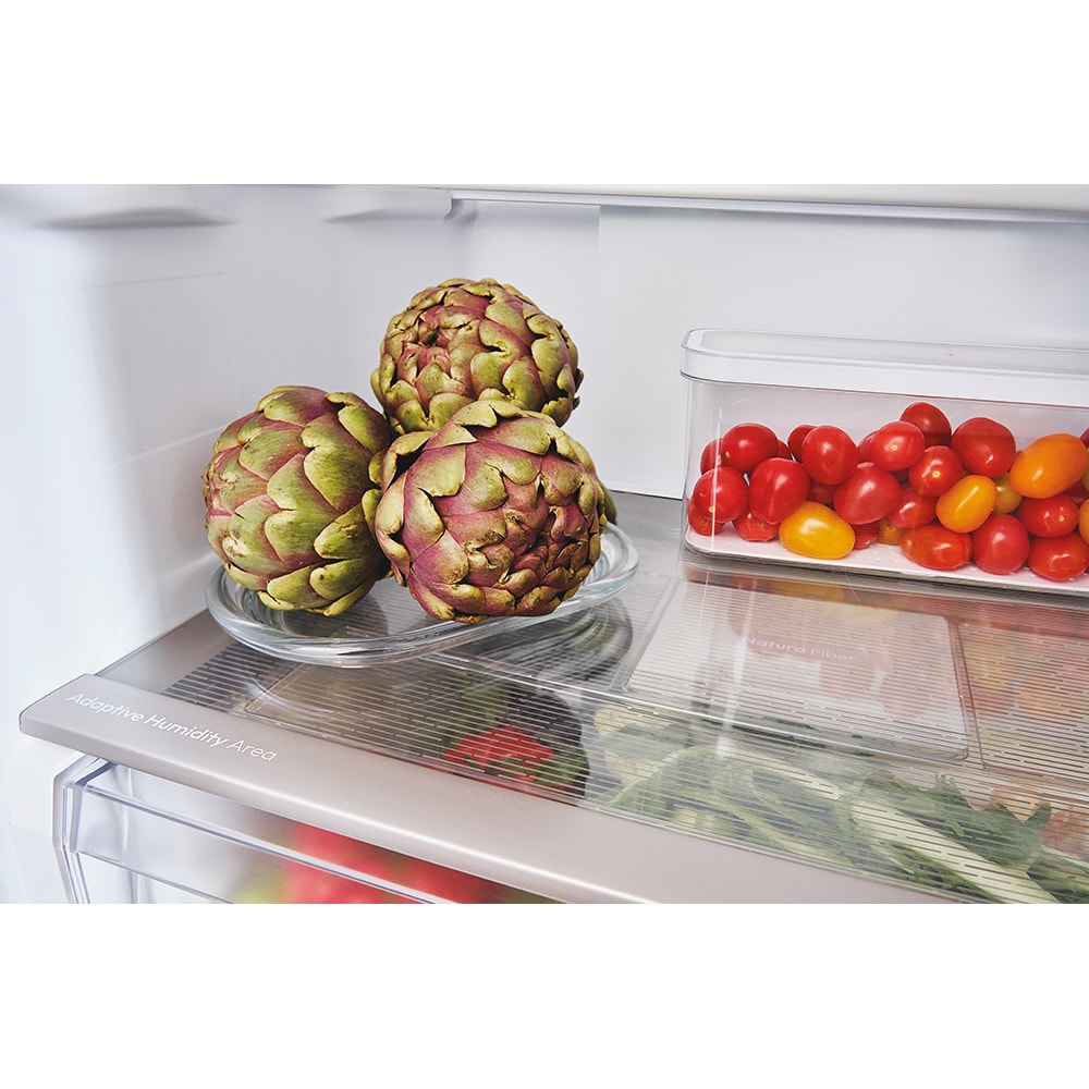 Combina frigorifica CANDY ECN4CQTEW186, Total No Frost, 355 l, H 185 cm, Clasa E, Wi-Fi, alb